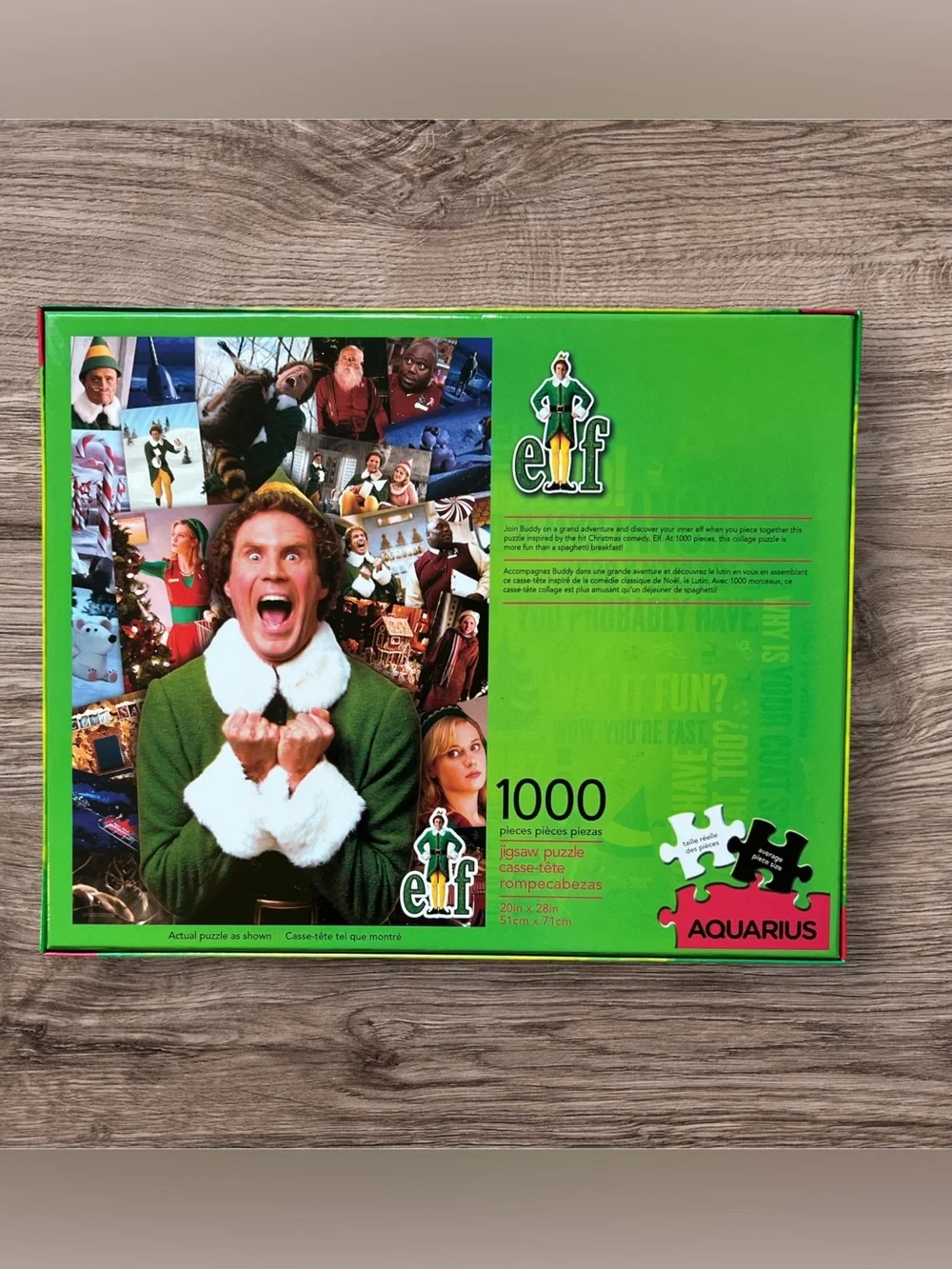 Elf Christmas Movie Jigsaw Puzzle 1000 Pieces